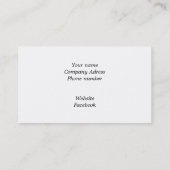 textuur van bananenblad visitekaartje (Achterkant)