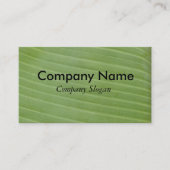 textuur van bananenblad visitekaartje (Voorkant)