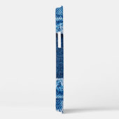 textuur van blauwe denim jeans Case-Mate iPhone case (Achterkant / Rechts)