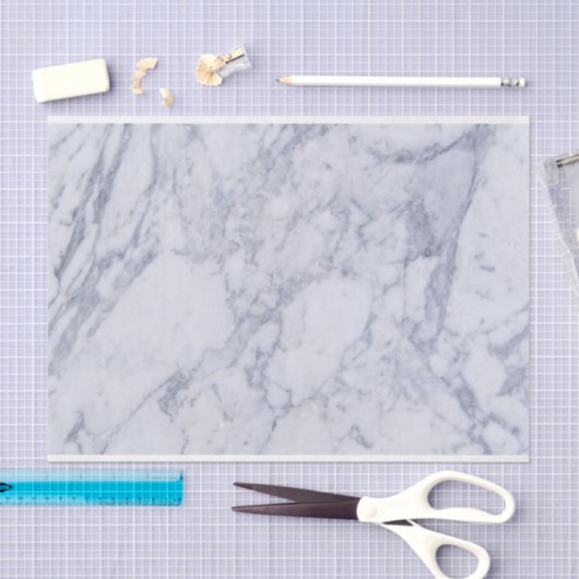 textuur van blauwe marmeren steen tissuepapier (Craft)