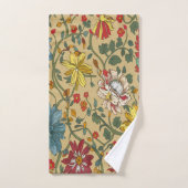 Textuur van bloemen bad handdoek (Handdoek)