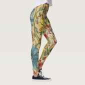 Textuur van bloemen leggings (Rechts)