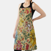 Textuur van bloemen schort (Insitu)