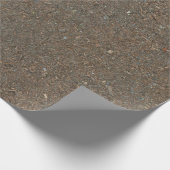 Textuur van bodem en schors cadeaupapier (Hoek)