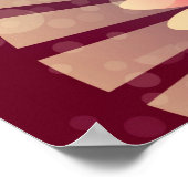 textuur van de achtergrondbloem poster (Hoek)