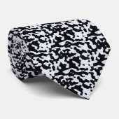 textuur van de koe stropdas (Opgerold)