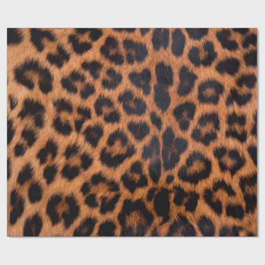 textuur van de luipachtige huid : Nauwe luipaard Cadeaupapier (Vlak)