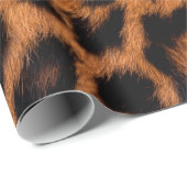 textuur van de luipachtige huid : Nauwe luipaard Cadeaupapier (Rol Hoek)