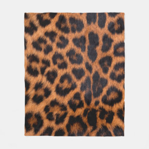 textuur van de luipachtige huid : Nauwe luipaard Fleece Deken