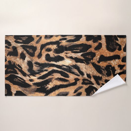 textuur van de luiphuid badhanddoek (Badhanddoek)