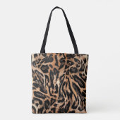 textuur van de luiphuid tote bag (Achterkant)