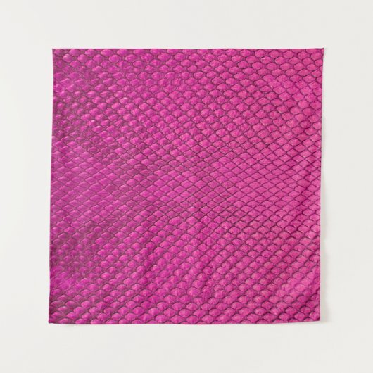 textuur van de roze pythonslang wandkleed (Voorkant (horizontaal))