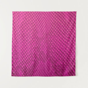 textuur van de roze pythonslang wandkleed