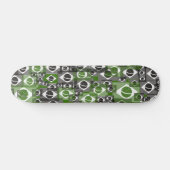 textuur van de vlag van het messing persoonlijk skateboard (Horizontaal)