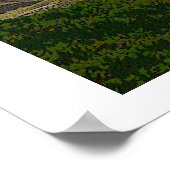 textuur van de voorhuid poster (Hoek)