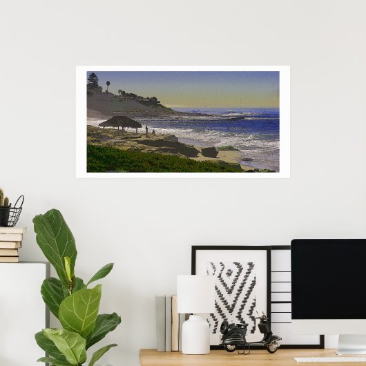 textuur van de voorhuid poster (Thuiskantoor)