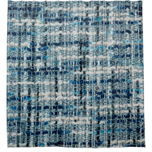 textuur van de vulstof douchegordijn (Voorkant)