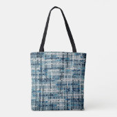 textuur van de vulstof tote bag (Achterkant)