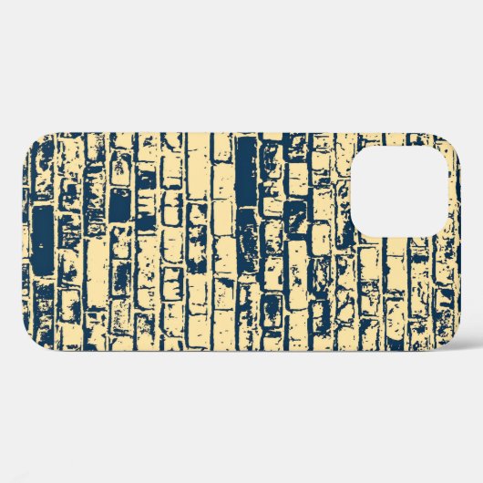 Textuur van een bakstenen muur. Elegant ontwerp vo Case-Mate iPhone Case (Achterkant (horizontaal))