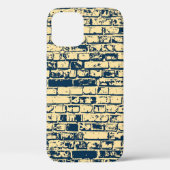 Textuur van een bakstenen muur. Elegant ontwerp vo Case-Mate iPhone Case (Achterkant)