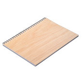 textuur van eikenhout notitieboek (Linkerzijde)