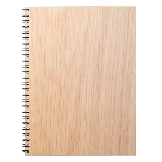 textuur van eikenhout notitieboek (Voorkant)