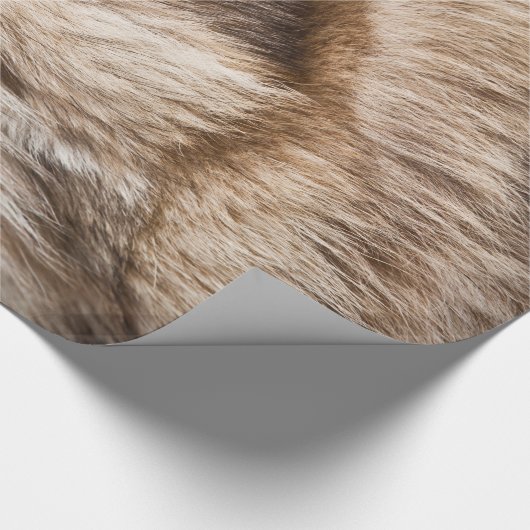 textuur van elegant bont cadeaupapier (Hoek)