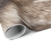 textuur van elegant bont cadeaupapier (Rol Hoek)