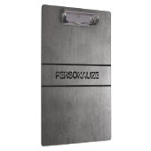 Textuur van geborsteld metaal klembord (Rechts)