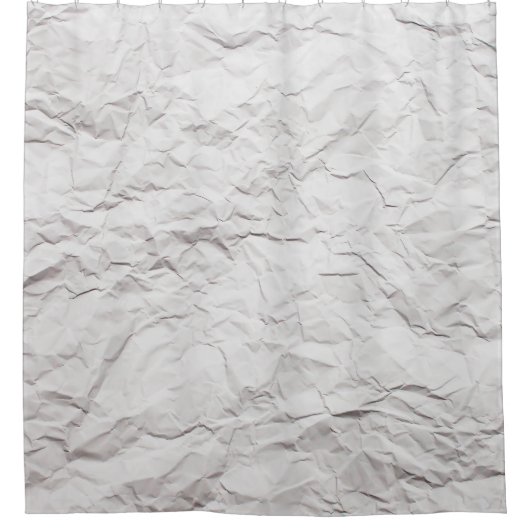 textuur van gekreukeld papier douchegordijn (Voorkant)