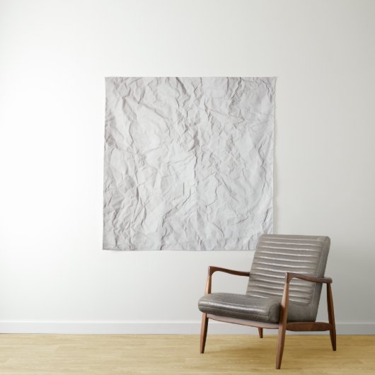 textuur van gekreukeld papier wandkleed (In Situ (horizontaal))