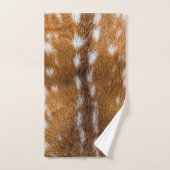 textuur van gepotte herten bad handdoek (Handdoek)