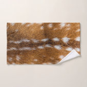 textuur van gepotte herten bad handdoek (Handdoek)