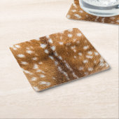 textuur van gepotte herten kartonnen onderzetters (Schuin)