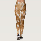 textuur van gepotte herten leggings (Achterkant)
