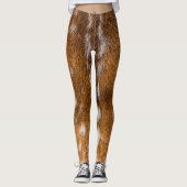 textuur van gepotte herten leggings (Voorkant)