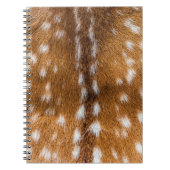 textuur van gepotte herten notitieboek (Voorkant)