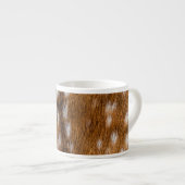 textuur van gepotte hertenbont espresso kop (Voorkant rechts)