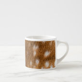 textuur van gepotte hertenbont espresso kop (Rechts)