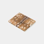textuur van gepotte hertenbont post-it® notes (Schuin)