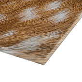 textuur van gepotte hertenbont snijplank (Hoek)