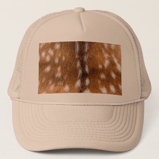 textuur van gepotte hertenbont trucker pet (Voorkant)