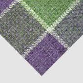 Textuur van groene en Paarse glaswol Tissuepapier (Detail)