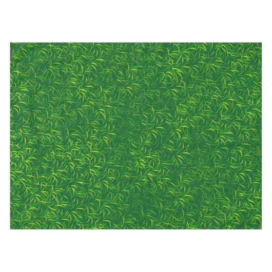 textuur van groengras tafelkleed (Voorkant (Horizontaal))
