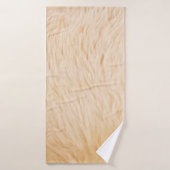 textuur van haar van geiten badhanddoek (Badhanddoek)
