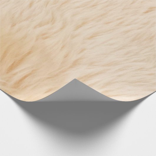 textuur van haar van geiten cadeaupapier (Hoek)