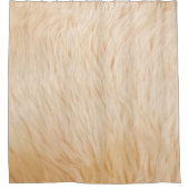 textuur van haar van geiten douchegordijn (Voorkant)