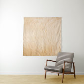 textuur van haar van geiten wandkleed (In situ)