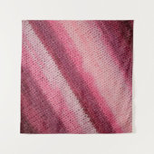 textuur van het breiwerk met een abstracte pat wandkleed (Voorkant (horizontaal))