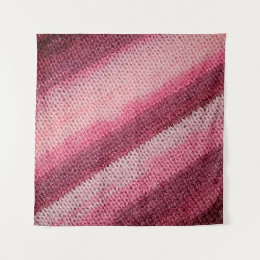 textuur van het breiwerk met een abstracte pat wandkleed (Voorkant)